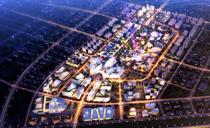 華體照明美麗“綻放” 空港新城擘畫(huà)新章